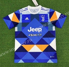 2022-23 Juventus 3rd Away Blue Thailand Soccer Jersey AAA-403