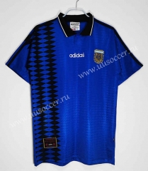 1994 Argentina Away Blue Thailand Soccer Jersey AAA-c1046