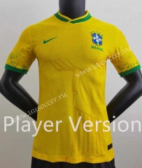 Player Version 22-23 Classic Edition  Brazil Home Yellow Thailand Soccer Jersey AAA-2016