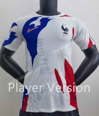 Player version 22-23 France White Thailand Training Soccer Jersey-518