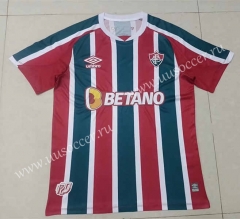 2022-23 Fluminense de Feira Home Red&Green Thailand Soccer Jersey AAA-HR
