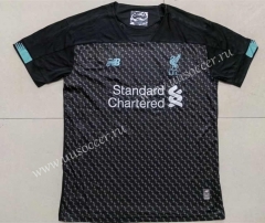Retro Version 19-20 Liverpool 2nd Away Black Thailand Soccer Jersey AAA-1332