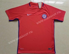 2016-17 Chile Home Red Thailand Soccer Jersey-1332
