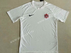 2021-2022 Canada  Away White Thailand Soccer Jersey-1332