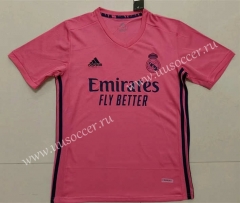 20-21 Retro Version   Real Madrid Away Pink Thailand Soccer Jersey AAA-1332