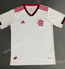 2022-23  Flamengo Away White Thailand Soccer Jersey AAA-9171