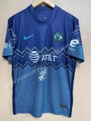 2022-23 Club America Away Blue Thailand Soccer Jersey AAA-9171