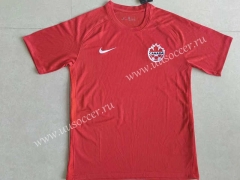 2022-23 Canada  Home Red Thailand Soccer Jersey-1332