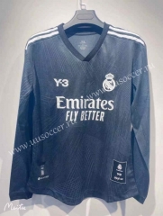 2022-23  Real Madrid Away Black  LS Thailand Soccer Jersey AAA-7872