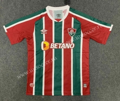 2022-23 Fluminense de Feira Home Red&Green Thailand Soccer Jersey AAA-GB