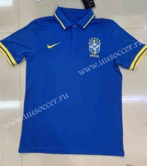 2022-23 Brazil Blue Thailand Polo--7872