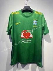 2022-23 Brazil Green Thailand Training Soccer Jersey-7872