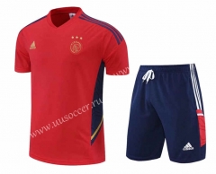 2022-23  Ajax Red  Thailand Soccer Training Uniform（-4627
