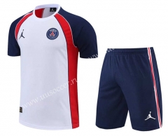 2022-23 Jordan Paris SG White  Thailand Soccer Training Uniform-4627