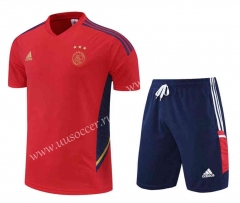 2022-23  Ajax Red Thailand Soccer Training Uniform-4627
