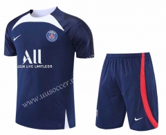 2022-23 NIke Paris SG Royal Blue  Thailand Soccer Training Uniform-4627
