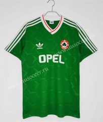 90-92 Ireland Home Green  Thailand Soccer Jersey AAA-c1046