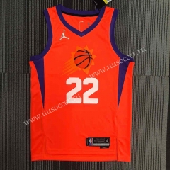Jordan Edition Limited NBA Phoenix Suns Orange #22 Jersey-311