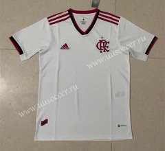 2022-23  Flamengo Away White Thailand Soccer Jersey AAA-818