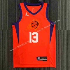 Jordan Edition Limited NBA Phoenix Suns Orange #13 Jersey-311
