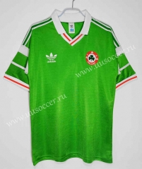 88-90 Ireland Home Green  Thailand Soccer Jersey AAA-c1046