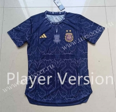 Player Version  2022-23 special edition Argentina Royal Blue Thailand Soccer Jersey AAA-807
