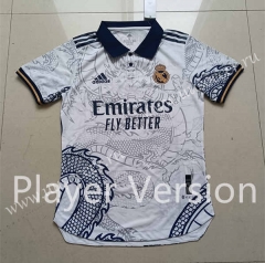 Player version 2022-23 special edition Real Madri  White Thailand Soccer Jersey AAA-807