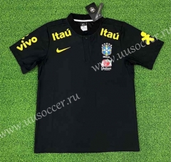2022-23  Brazil Black Thailand Soccer Jersey AAA-403