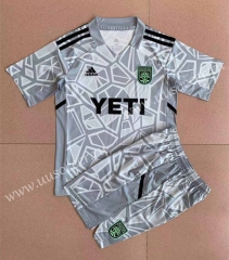 2022-23Austin FC Goalkeeper Grey  Soccer Uniform-AY