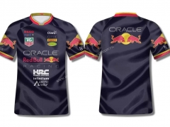 2022F1 Red Bull Black Formula One Racing Suit（crew neck）
