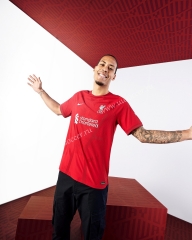 new season font(S-5xl)correct version 2022-23 Liverpool Home Red Thailand Soccer Jersey AAA