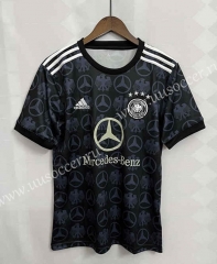 Concept version 2022-23  Germany Black  Thailand Soccer Jersey-9171