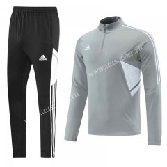 2022-23 Nike Gray Training  Tracksuit Uniform-LH