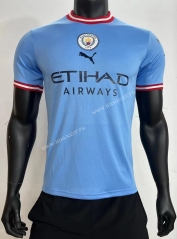 Player version special edition 2022-23  Manchester City Blue  Thailand Soccer Jersey AAA