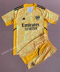 2022-23 Arsenal goalkeeper Yellow Soccer Uniform-AY