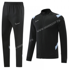 2022-23  Nike Black  Soccer Jacket Uniform -LH