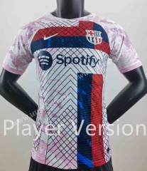 Player Version special edition 2022-23  Barcelona Pink Thailand Soccer Jersey AAA-888
