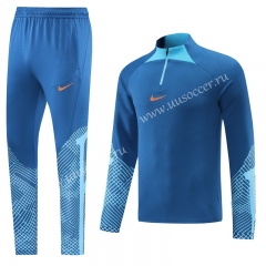 2022-23 Nike Denim Blue Training  Tracksuit Uniform-LH