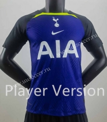 Player version 2022-23  Tottenham Away  Blue  Thailand Soccer Jersey AAA-888