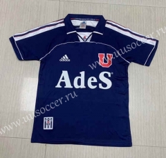 2000-01 Universidad de Chile Home Blue  Thailand Soccer Jersey-512
