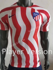 Player version 2022-23 Atletico Madrid Home Red&White Thailand Soccer Jersey-518