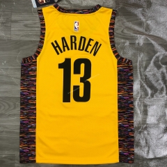 Commemorative  NBA Brooklyn Nets Yellow Camo  #13 -311