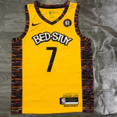 Commemorative  NBA Brooklyn Nets Yellow Camo  #7 -311