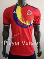 Player Version 2022-23 special edition  Colombia Red Thailand Soccer Jersey-518