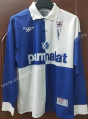 1998 Retro Version  CD Universidad Católica  Away Blue&White Thailand LS Soccer Jersey AAA-7T