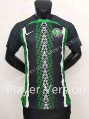 Player verison 2022-23 Classic Edition Nigeria  Black&White  Soccer Thailand jersey-9926