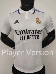 Correct Version Player version 2022-23 Real Madri Home White Thailand Soccer Jersey AAA-9926