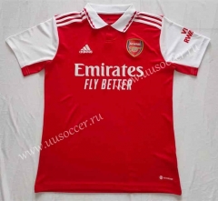 (s-4xl)2022-23 Arsenal Home Red Thailand Soccer Jersey AAA-510