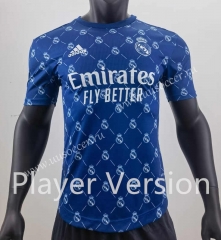 Player verison 2022-23 Special edition Real Madrid Blue Thailand Soccer Jersey AAA-888