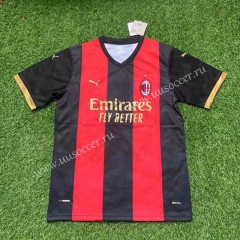 2022-23 AC Milan Home  Black&Red Thailand Soccer Jersey AAA-305